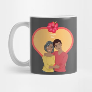 Adult Child an Mother, African American/Black Mug